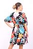 Picture of CURVY GIRL FLOWER PRINT TUNIC DRESS .